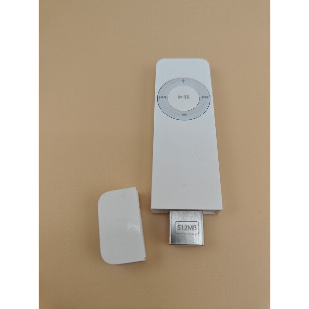 Apple iPod Shuffle 1st Gen 512MB White Parts Repair Not Working Original Unit